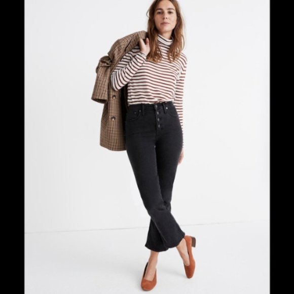 MADEWELL Black Cali Demi Boot Size 28 - Picture 7 of 9